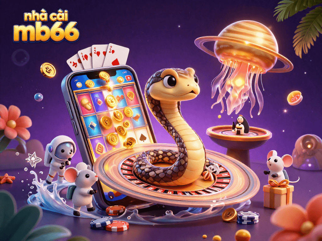 Experience the thrill of nhà cái mb66 with vibrant betting scenes and dynamic casino elements.