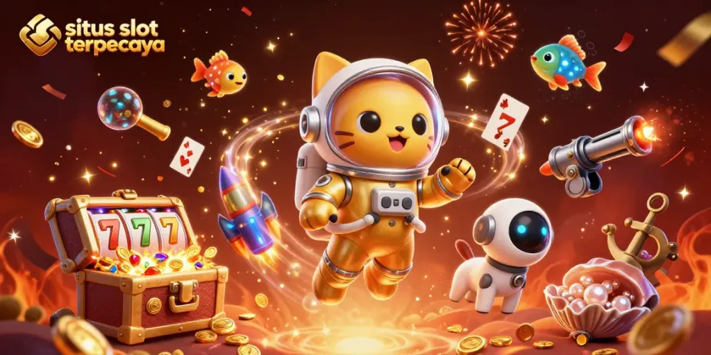 Experience thrilling wins at situs slot terpercaya with a dynamic 3D casino adventure.